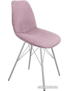 Стул Sheffilton SHT-ST29-C22/S37 (розовый зефир/хром лак)