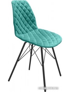 Стул Sheffilton SHT-ST29-С12/S37 (голубая лагуна/черный муар)