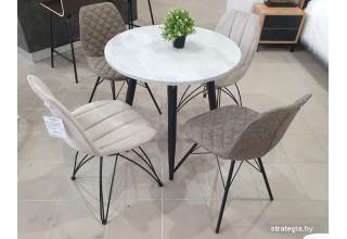 Sheffilton SHT-ST29-С12/S37 (коричневый сахар/черный муар)