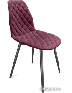 Стул Sheffilton SHT-ST29-С12/S95-1 (ежевичное вино/черный муар)