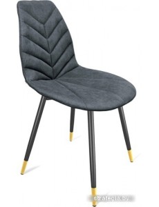 Стул Sheffilton SHT-ST29-С4/S95-1 (графит/черный муар/золото)