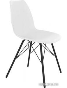 Стул Sheffilton SHT-ST29/S37 (белый/черный муар)