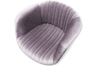 Стул с подлокотниками Sheffilton SHT-ST31-C1/S100 (ледяная лаванда/черный муар)