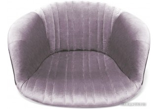 Стул с подлокотниками Sheffilton SHT-ST31-C1/S64 (ледяная лаванда/черный муар)