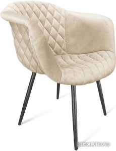 Стул Sheffilton SHT-ST31-C4/S95-1 (кремовый/черный муар)