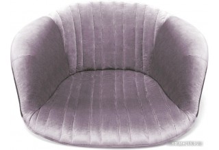 Стул с подлокотниками Sheffilton SHT-ST31-С1/S95-1 (ледяная лаванда/черный муар)