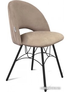 Стул Sheffilton SHT-ST34-1/S100 (латте/черный муар)