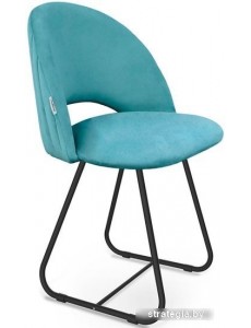 Стул Sheffilton SHT-ST34-1/S38 (голубая пастель/черный муар)