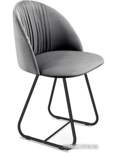 Стул Sheffilton SHT-ST35-1/S38 (угольно-серый/черный муар)