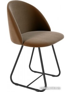 Стул Sheffilton SHT-ST35/S38 (кофейный ликер/черный муар)
