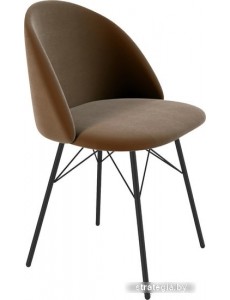 Стул Sheffilton SHT-ST35/S64 (кофейный ликер/черный муар)