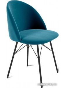 Стул Sheffilton SHT-ST35/S64 (тихий океан/черный муар)