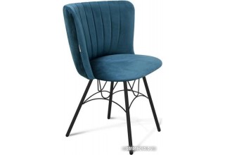 Стул Sheffilton SHT-ST36-1/S100 (тихий океан/чёрный муар)