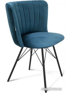 Стул Sheffilton SHT-ST36-1/S37 (тихий океан/чёрный муар)