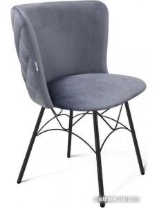 Стул Sheffilton SHT-ST36-3/S107 (нейтральный серый/чёрный муар)
