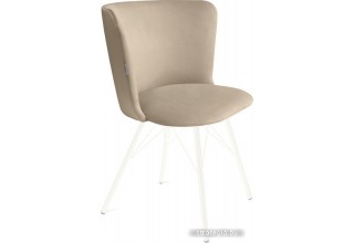 Стул Sheffilton SHT-ST36/S37 (ванильный крем/белый)