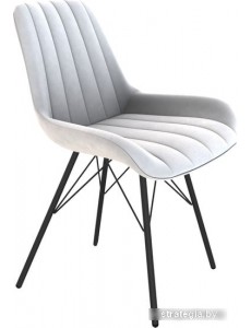 Стул Sheffilton SHT-ST37/S37 (серое облако/черный муар)