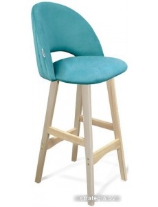 Стул Sheffilton SHT-ST34-1/S65 (голубая пастель/прозрачный лак)