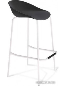 Стул Sheffilton SHT-ST19/S29 СТ-127 (черный/белый муар)