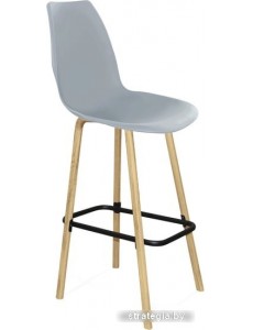 Стул Sheffilton SHT-ST29/S94 (серый RAL7040/прозрачный лак/черный)