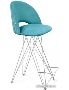 Стул Sheffilton SHT-ST34-1/S66 (голубая пастель/хром лак)
