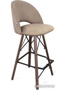 Стул Sheffilton SHT-ST34-1/S80 (латте/темный орех/черный)