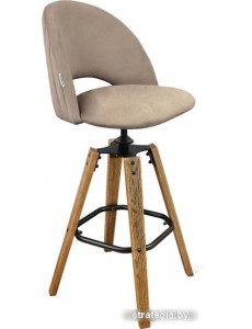 Стул Sheffilton SHT-ST34-1/S93 (латте/браш.коричневый/черный муар)