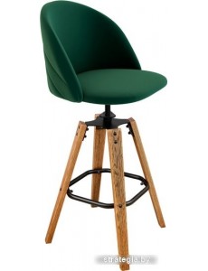 Стул Sheffilton SHT-ST35-2/S93 (лиственно-зеленый/браш.коричневый/черный)
