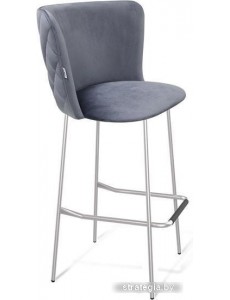 Стул Sheffilton SHT-ST36-3/S29 (нейтральный серый/хром/лак)