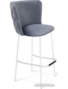 Стул Sheffilton SHT-ST36-3/S29 (нейтральный серый/белый муар)