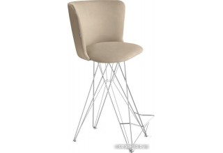 Стул Sheffilton SHT-ST36/S66 (ванильный крем/хром лак)