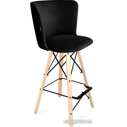 Стул Sheffilton SHT-ST36/S80 (ночное затмение/прозрачный лак/черный)