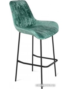 Стул Sheffilton SHT-ST37/S29 (зеленый чай/черный муар)