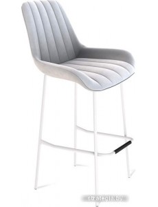 Стул Sheffilton SHT-ST37/S29 (серое облако/белый муар)