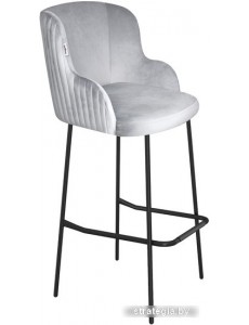 Стул с подлокотниками Sheffilton SHT-ST39-1/S29 (серое облако/черный муар)