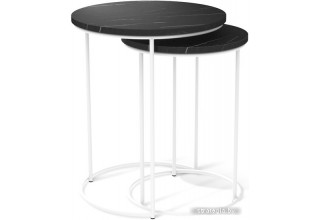 Sheffilton SHT-CT7 (камень пьетра черный/белый муар)