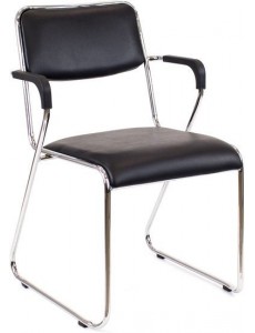 Офисный стул Everprof Fix Plus Chrome (черный)