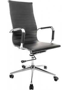 Кресло Everprof Rio M (черный, резиновые ролики)