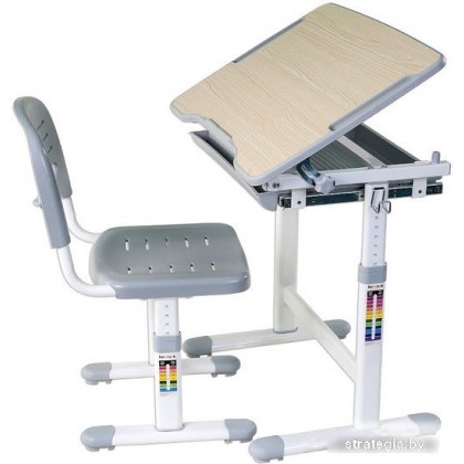 Парта Fun Desk Piccolino (серый) [211459]