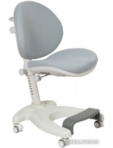 Детское ортопедическое кресло Fun Desk Cielo с подставкой для ног (серый)