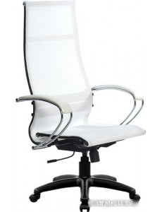 Кресло Metta SK-1-BK Комплект 7, Pl тр/сечен (пластиковые ролики, белый)