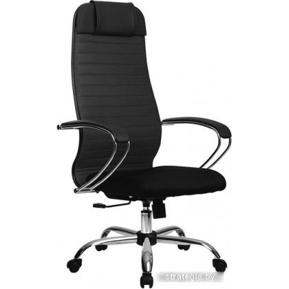 Кресло Metta SU-1-BK Комплект 23, Ch ов/сечен (пластиковые ролики, темно-серый)