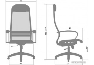 Metta SU-1-BK Комплект 4, Ch ов/сечен (пластиковые ролики, белый)