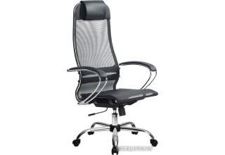 Кресло Metta SU-1-BK Комплект 4, Ch ов/сечен (пластиковые ролики, черный)