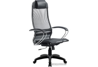 Кресло Metta SU-1-BK Комплект 4, Pl тр/сечен (резиновые ролики, черный)