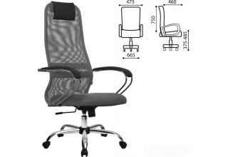 Metta SU-B-8 (хром, светло-серый)