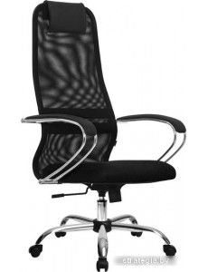 Кресло Metta SU-B-8 (хром, черный)