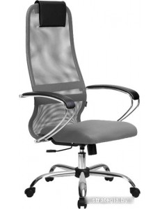 Кресло Metta SU-BK-8 CH (светло-серый)