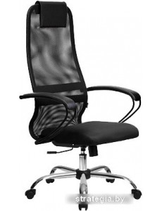 Кресло Metta SU-BP-8 (хром, черный)