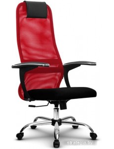 Кресло Metta SU-BU158-8 CH (красный/черный)